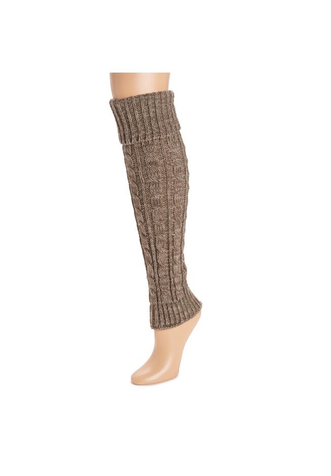 Tall Cabled Knit Legwarmer, , alternate image number null