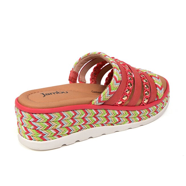 Dahlia Wedge, CORAL, on-hover image number 1