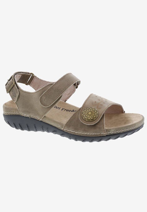 Drew Workaroud Sandals, STONE LEATHER, hi-res image number null