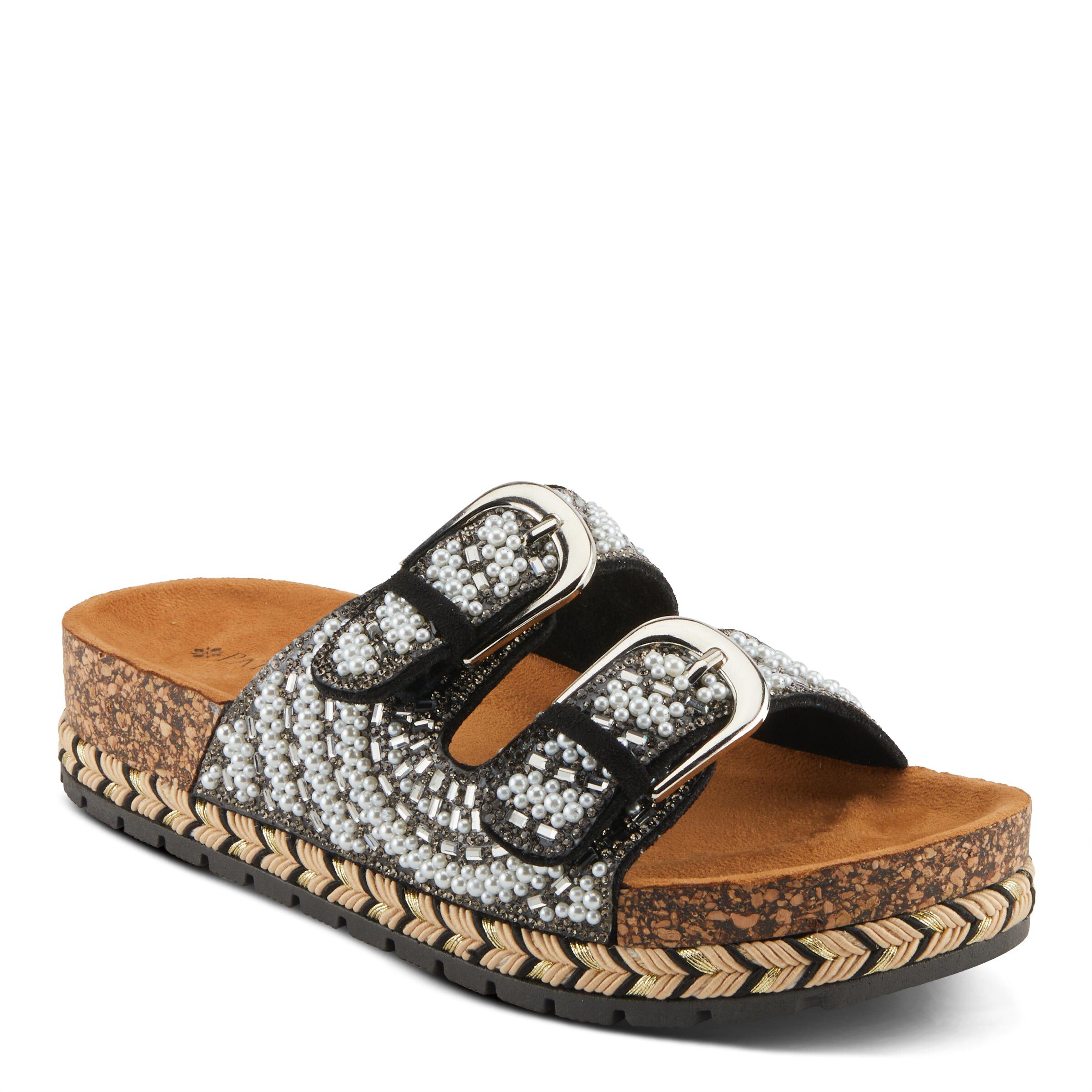 Pearline Slides Sandal, BLACK MULTI, hi-res image number 0