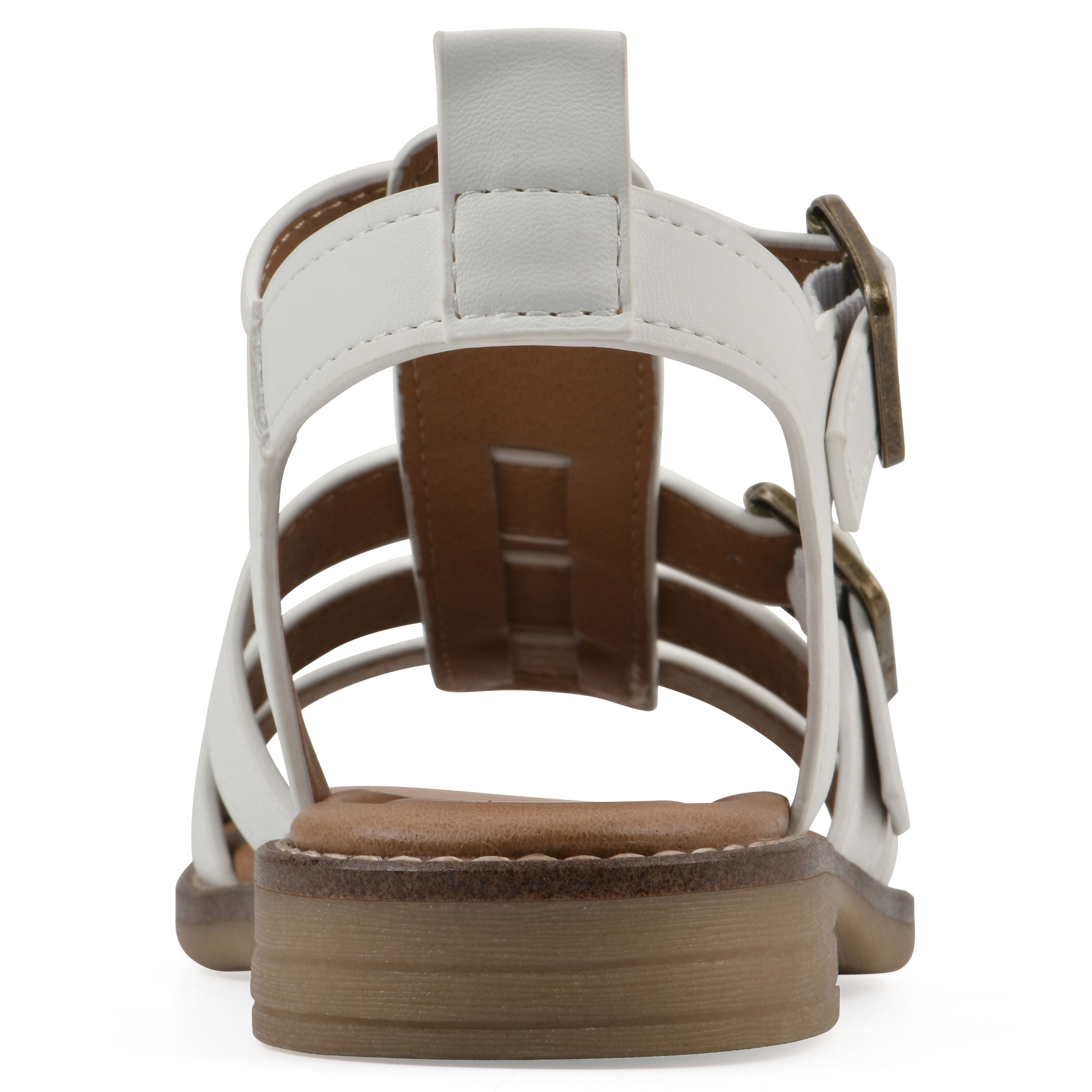 Mayday Gladiator Sandal, WHITE SMOOTH, on-hover image number 1