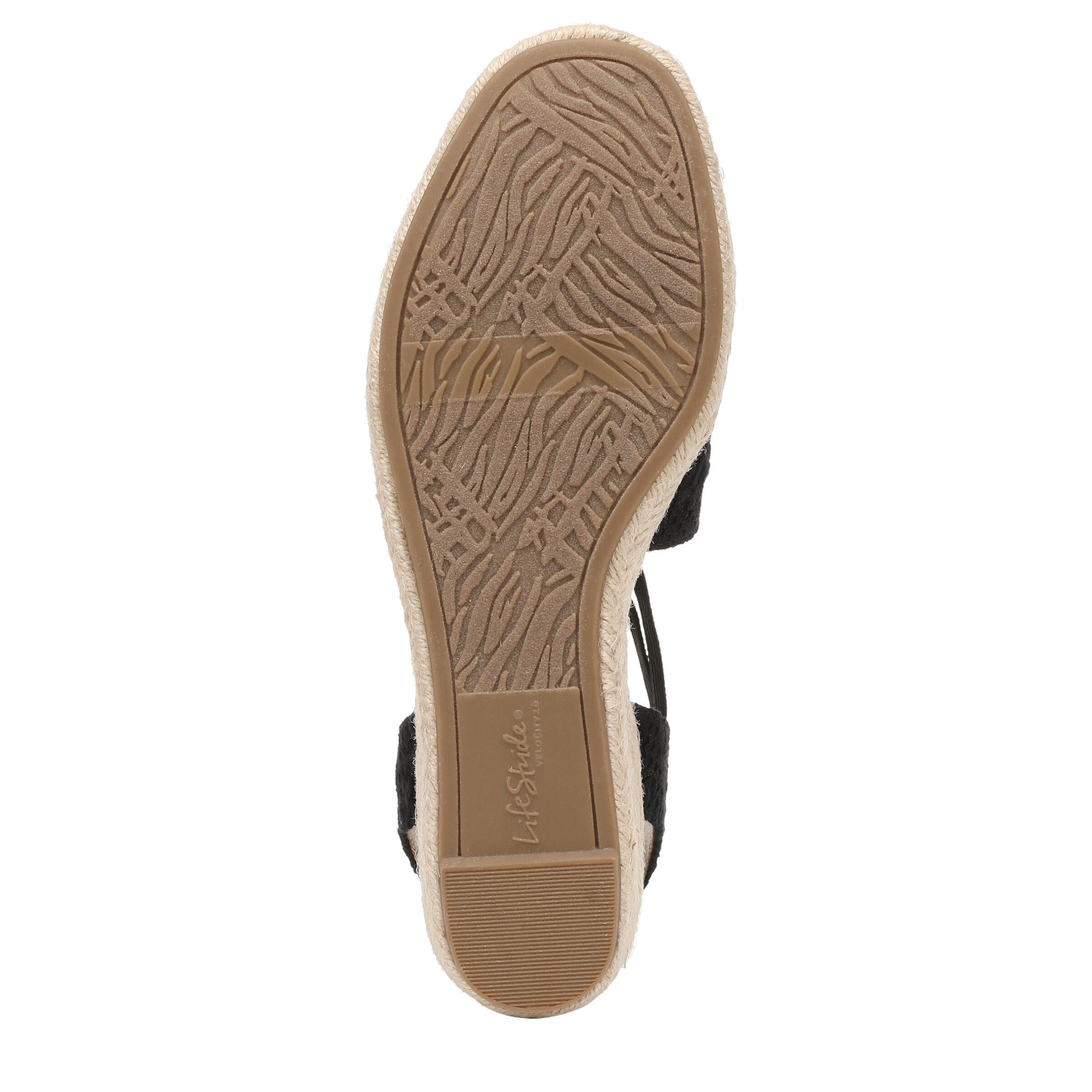 Patience Espadrille Wedge Sandal, BLACK, alternate image number 7