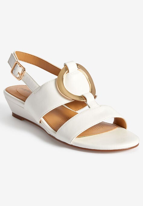 The Rosetta Sandal, WHITE, hi-res image number null