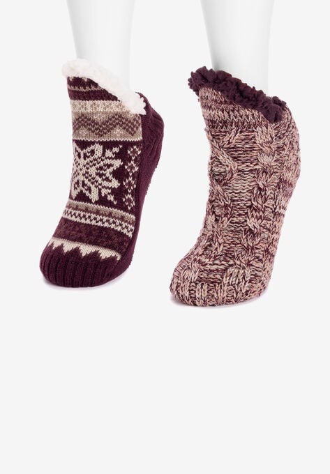 2-Pairhort Cabin Socks, , alternate image number null