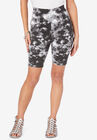 Essential Stretch Bike Short, BLACK ACID TIE DYE, hi-res image number null