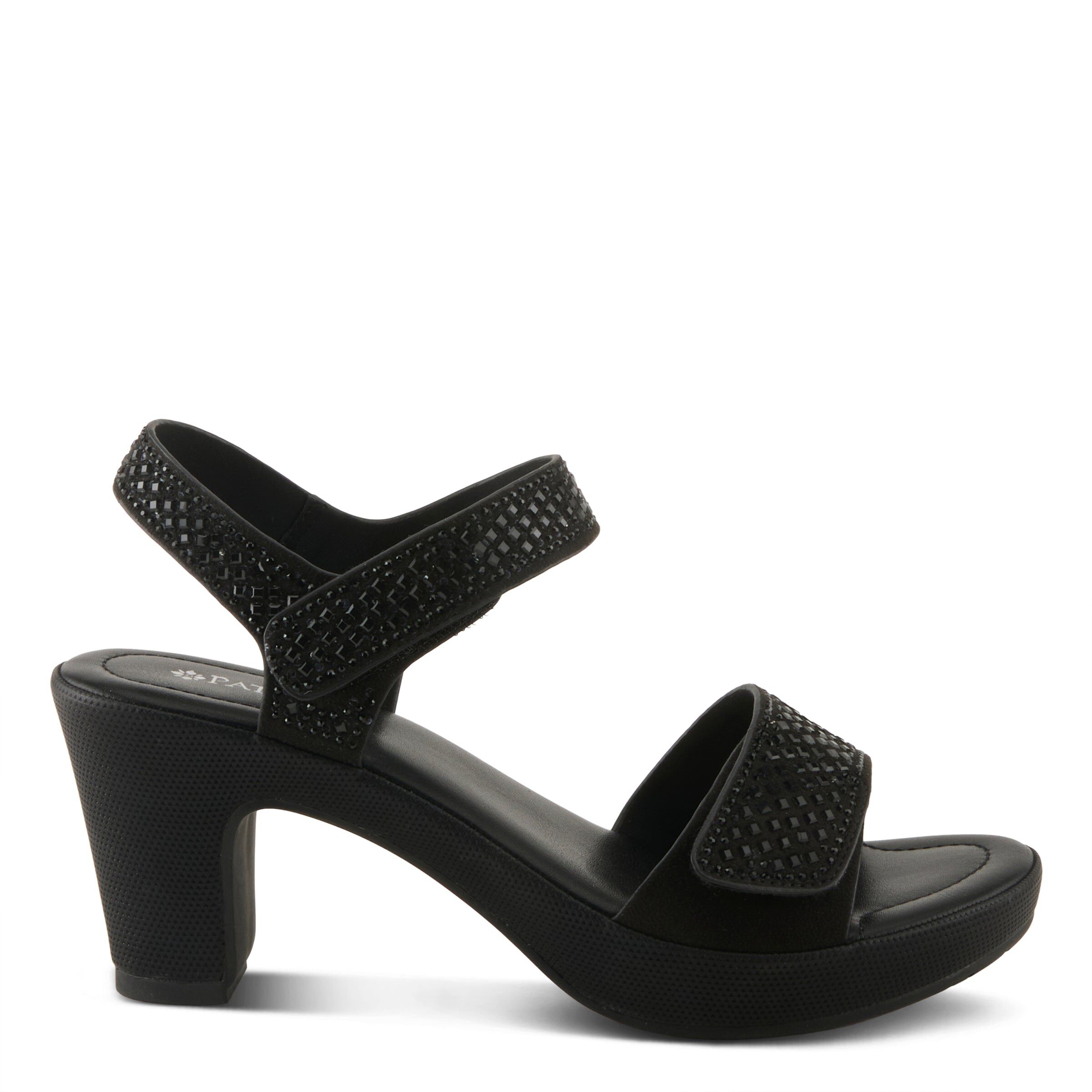 Shine Slingback Sandal, BLACK, alternate image number 4