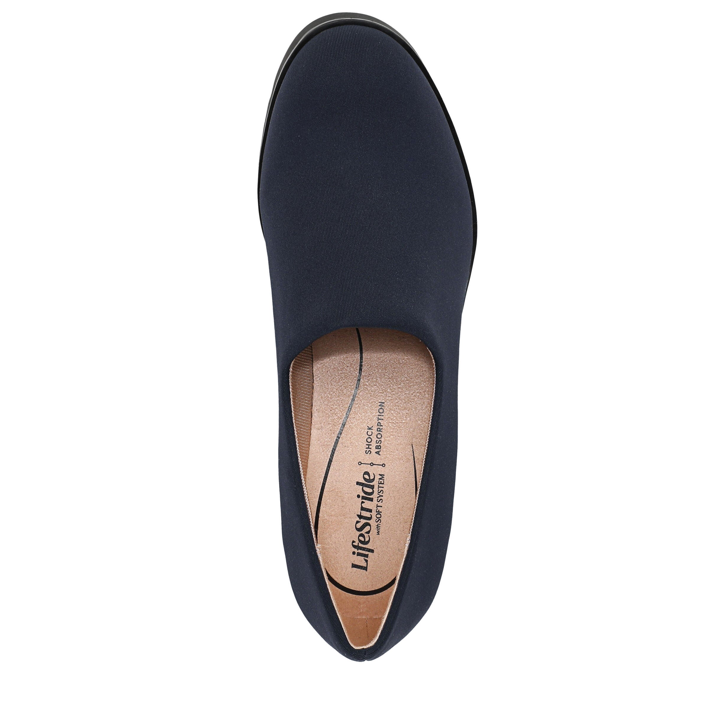 Ziva Wedge, LUX NAVY, alternate image number 6