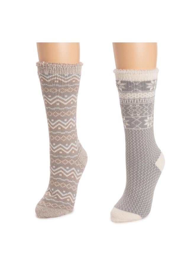 Tall Heat Retainers (2 Pair Pack) Socks, , on-hover image number null