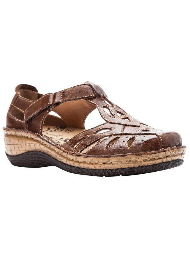 Jenna Mary Jane Shoes by Propet®, BROWN, hi-res image number null