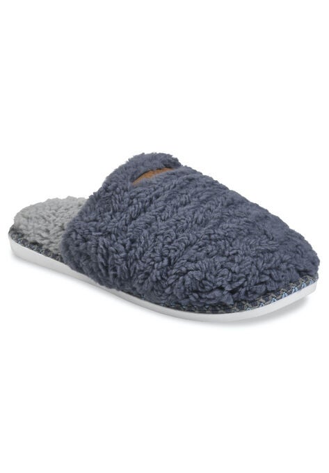 Berber Scuff Slippers, DENIM, hi-res image number null