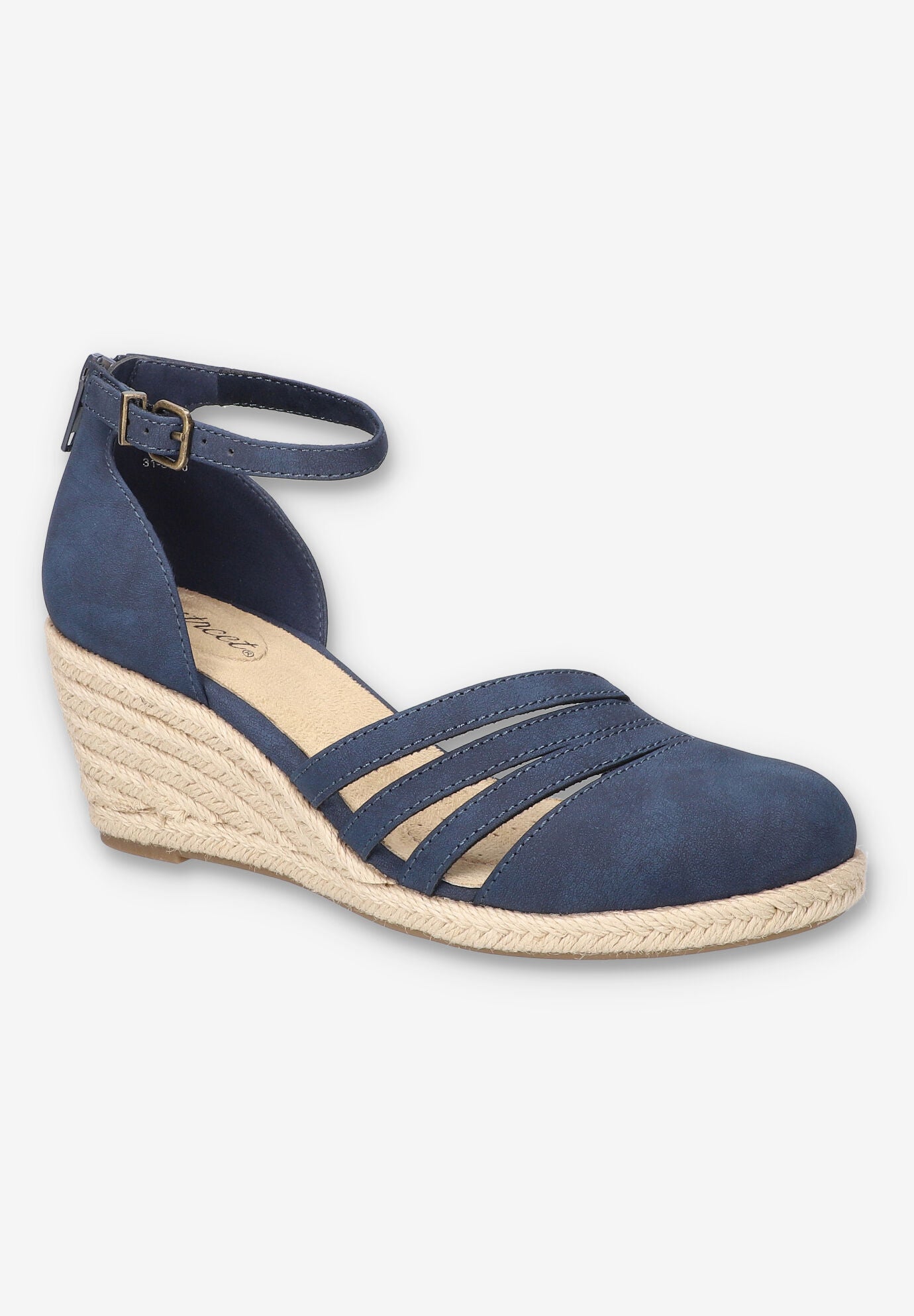 Daytona Espadrille Wedge, NAVY, hi-res image number 0