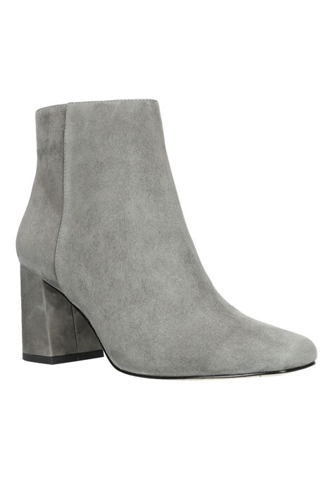 Wilma Booties , GREY SUEDE LEATHER, hi-res image number null