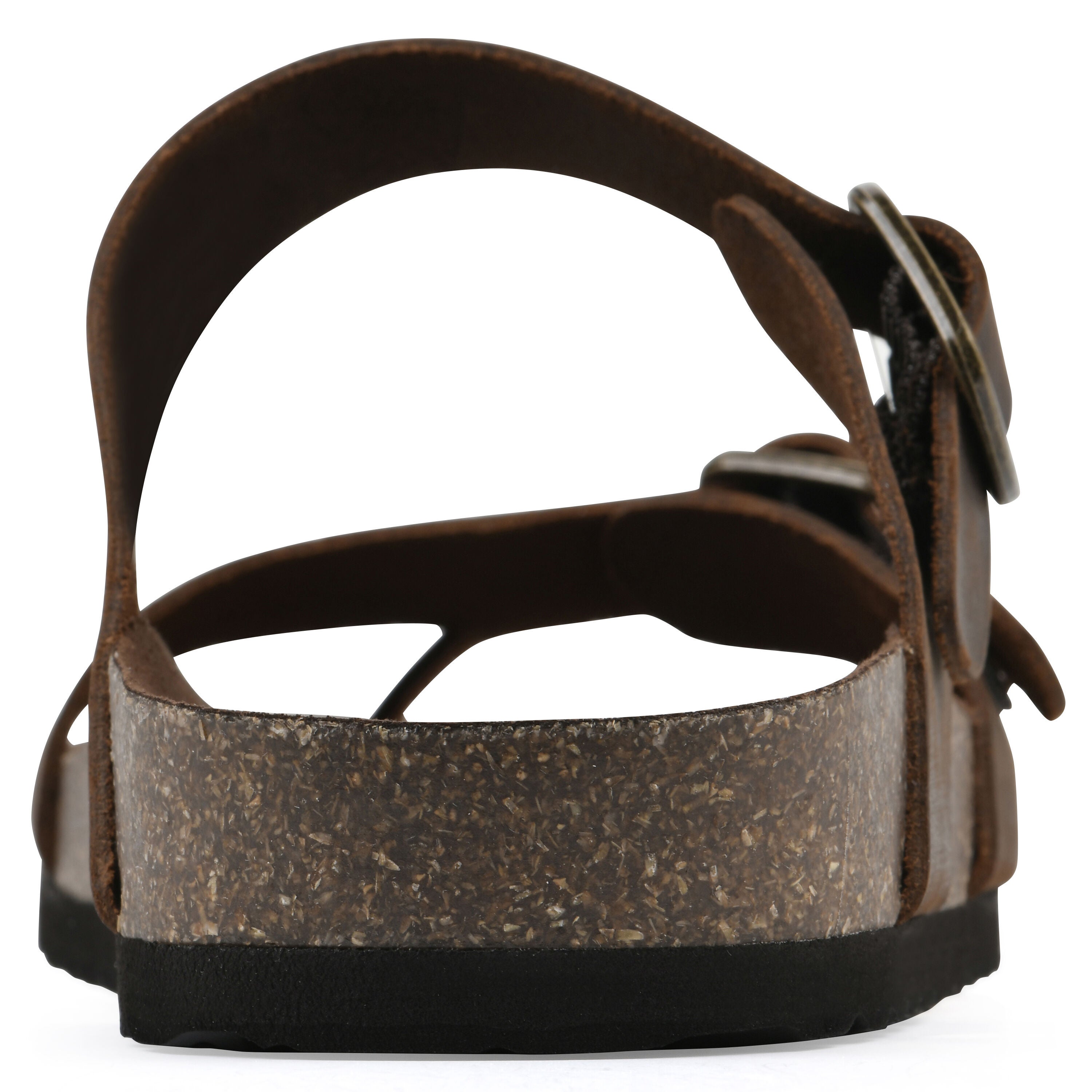 Grams Footbeds Sandal, BROWN LEATHER, on-hover image number 1