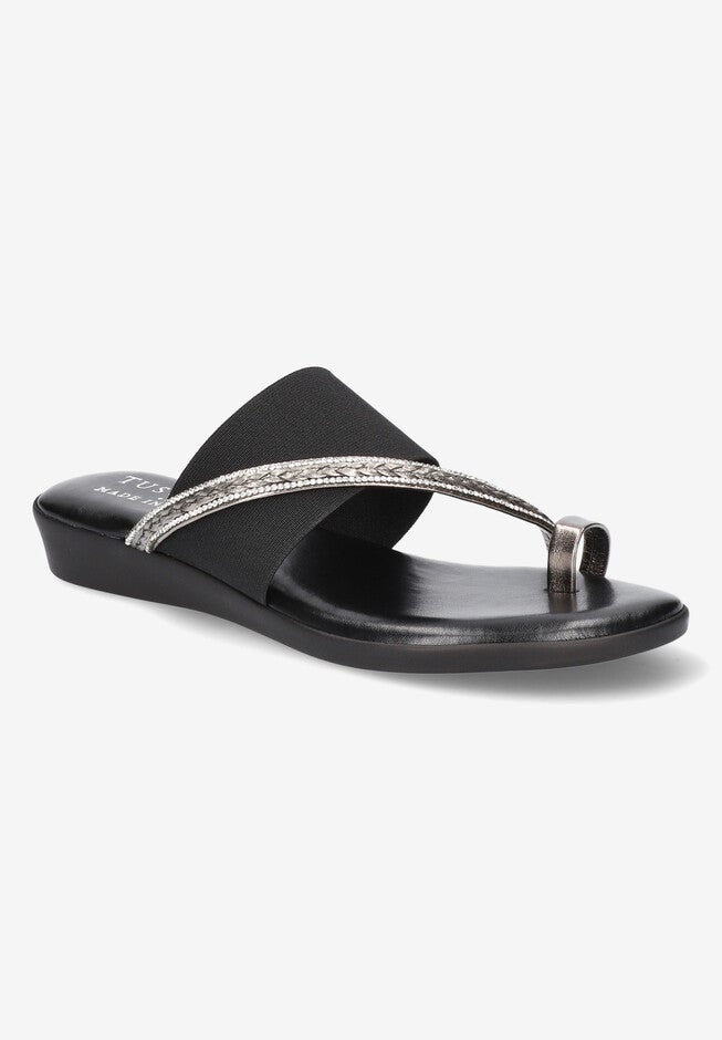 Amedea Wedge Sandal, BLACK GORE, hi-res image number null
