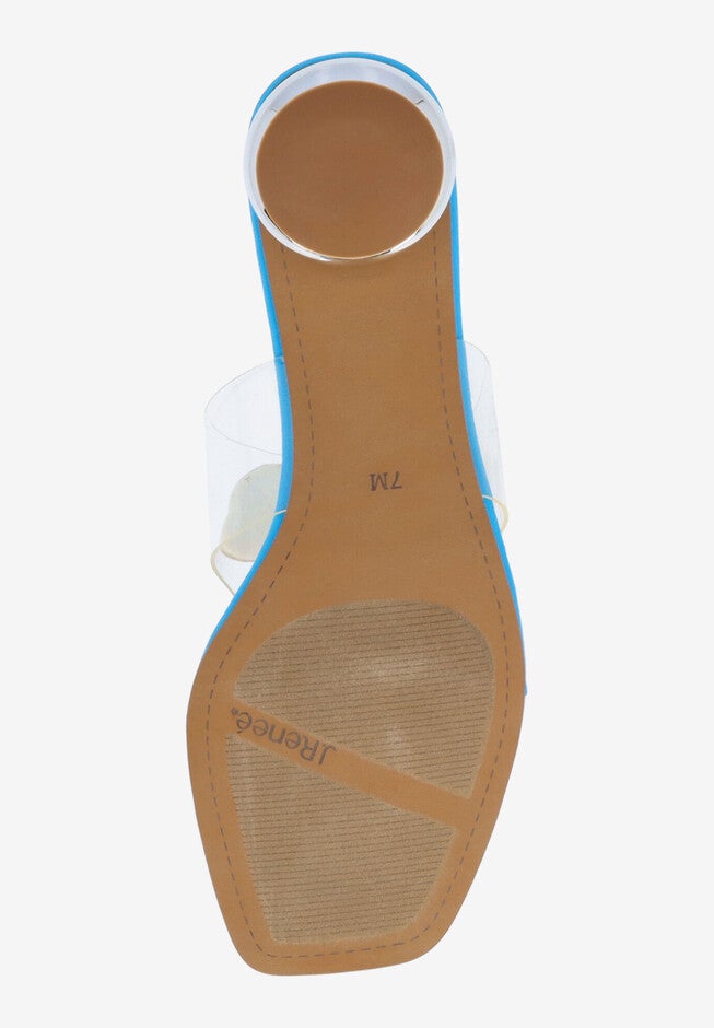 Dolphi Thong Sandal, CLEAR BLUE, alternate image number null