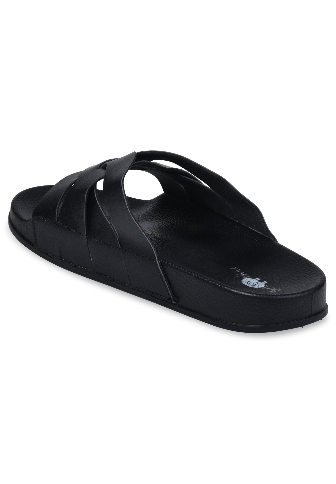 Braided Criss Cross Pool Slide Sandal, , on-hover image number 1