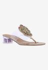 Abriana Sandals, CLEAR NATURAL, hi-res image number null