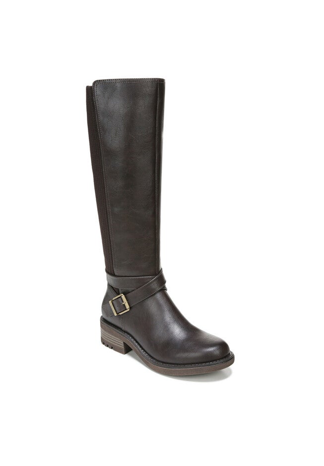 Karter Water Resistant Riding Boot, DARK CHOCOLATE, hi-res image number null