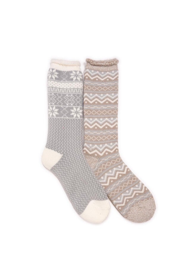 Tall Heat Retainers (2 Pair Pack) Socks, NEUTRAL, hi-res image number null