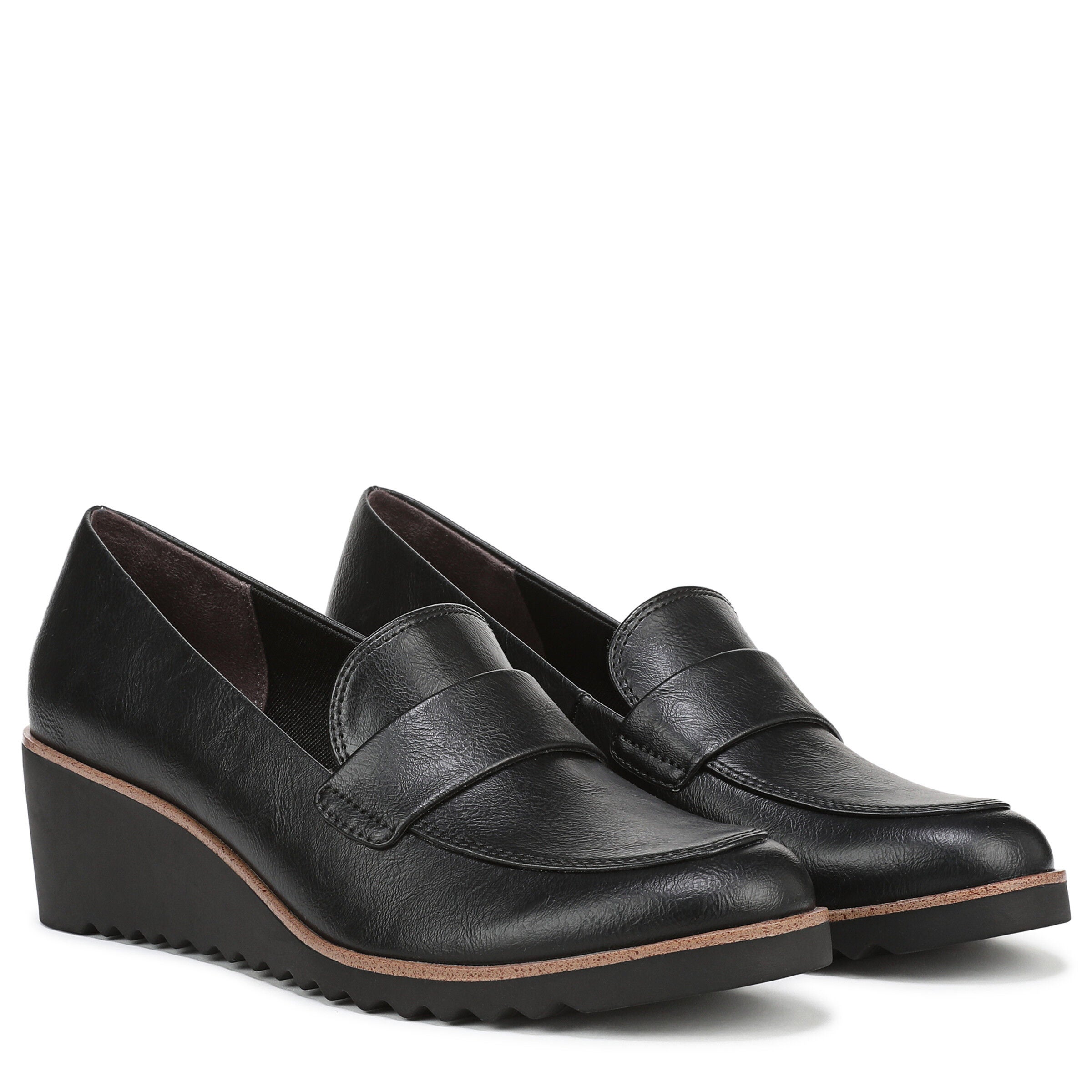 Zed 2 Wedge Loafer, BLACK, alternate image number 2