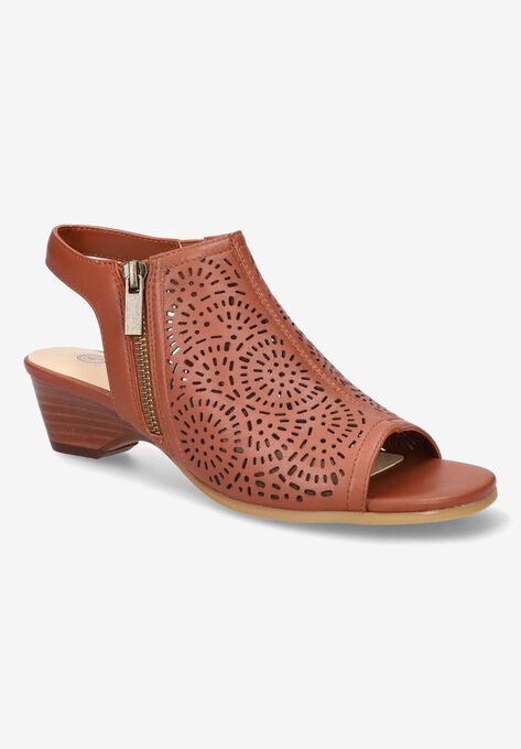 Amiyah Sandal, DARK TAN LEATHER, hi-res image number null