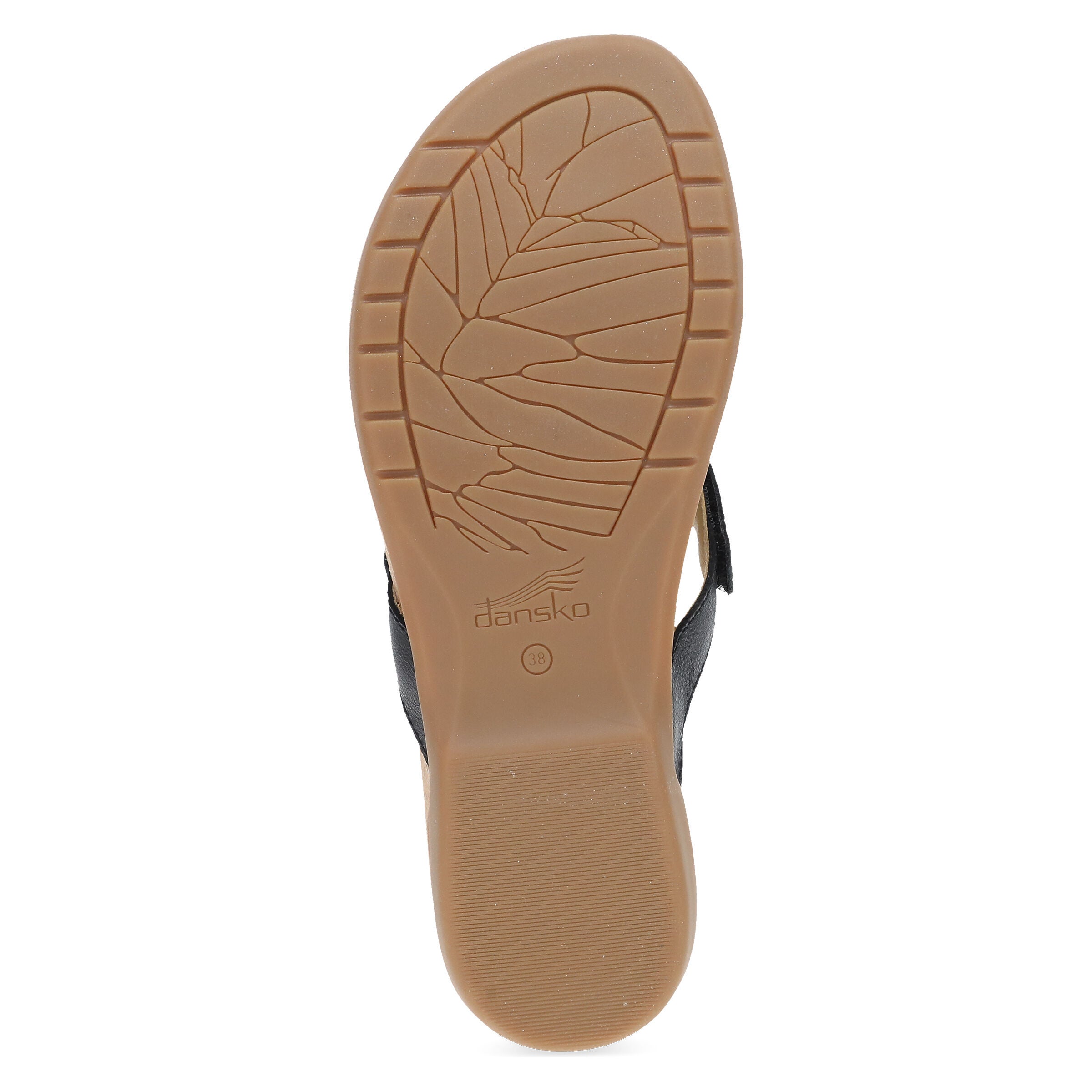 Rosalia Leather Sandal, BLACK, alternate image number 3