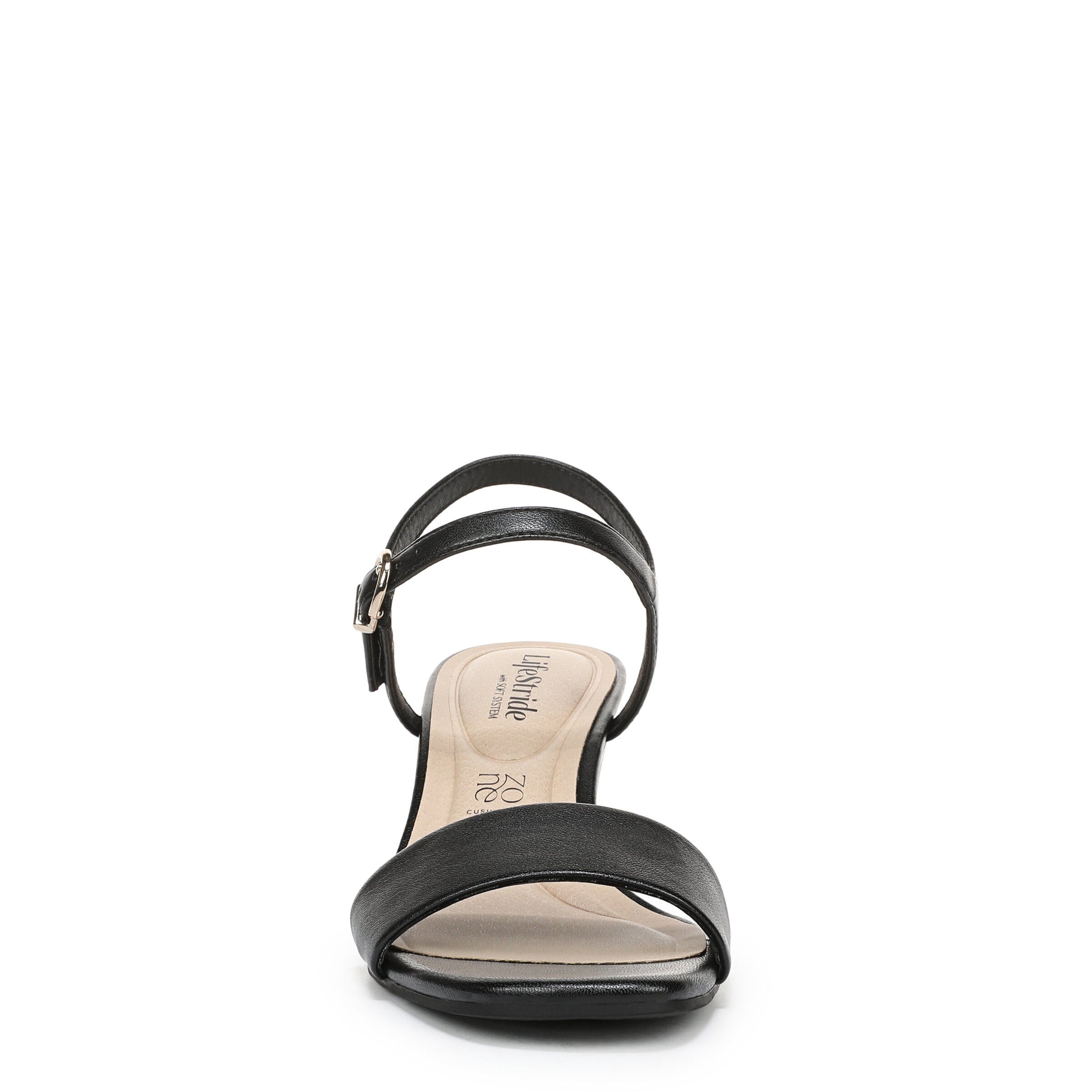 Sawyer Wedge Dress Sandal, BLACK, alternate image number 4