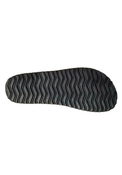 Suede Leather 2 Strap Footbed Sandal, , alternate image number null