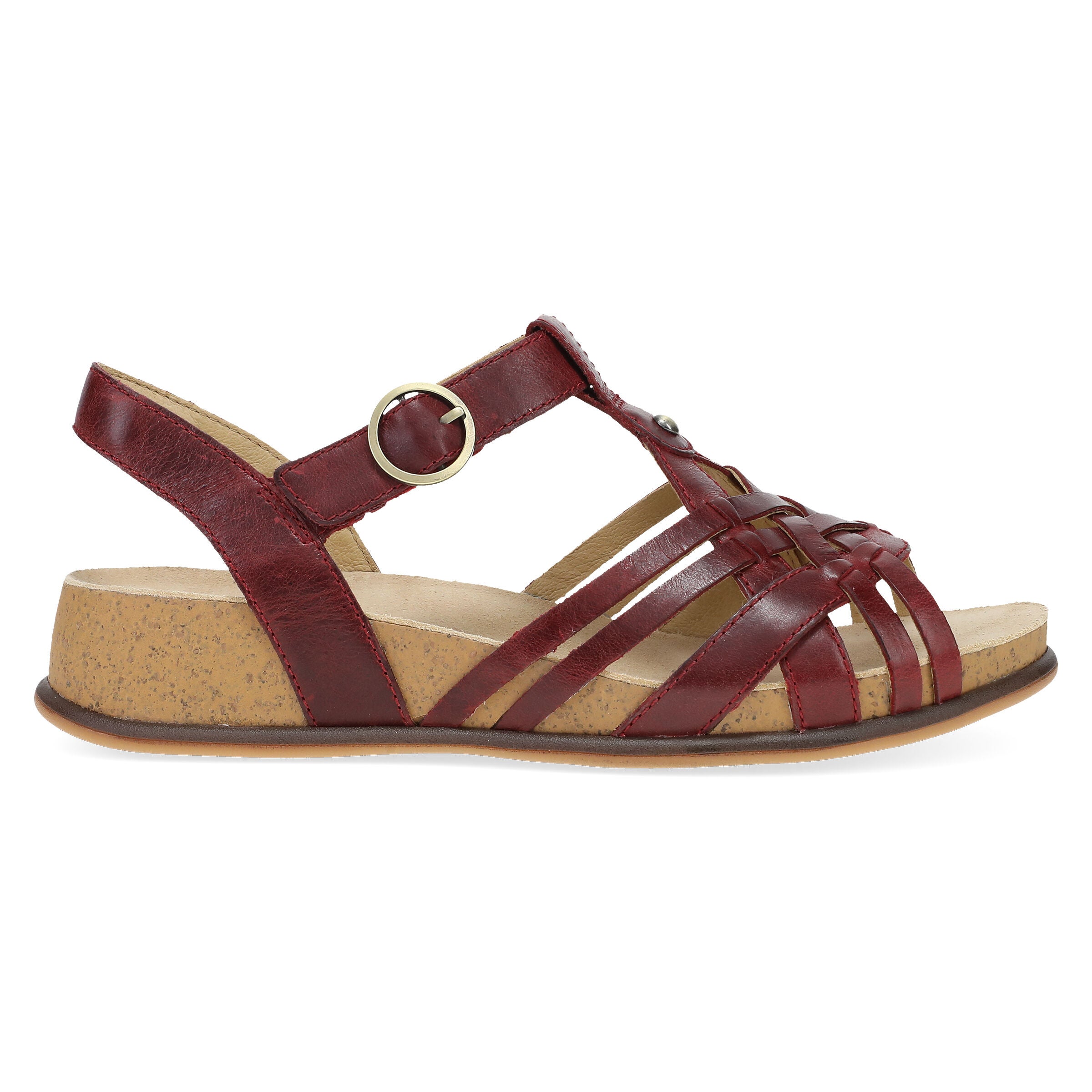 Christa Plum Sandal, PLUM, alternate image number 4