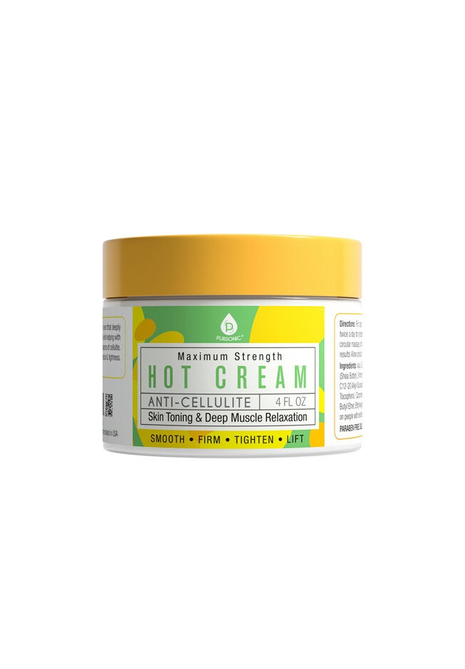 Anti Cellulite Muscle Relaxation Hot Cream, 4 OZ, hi-res image number 0