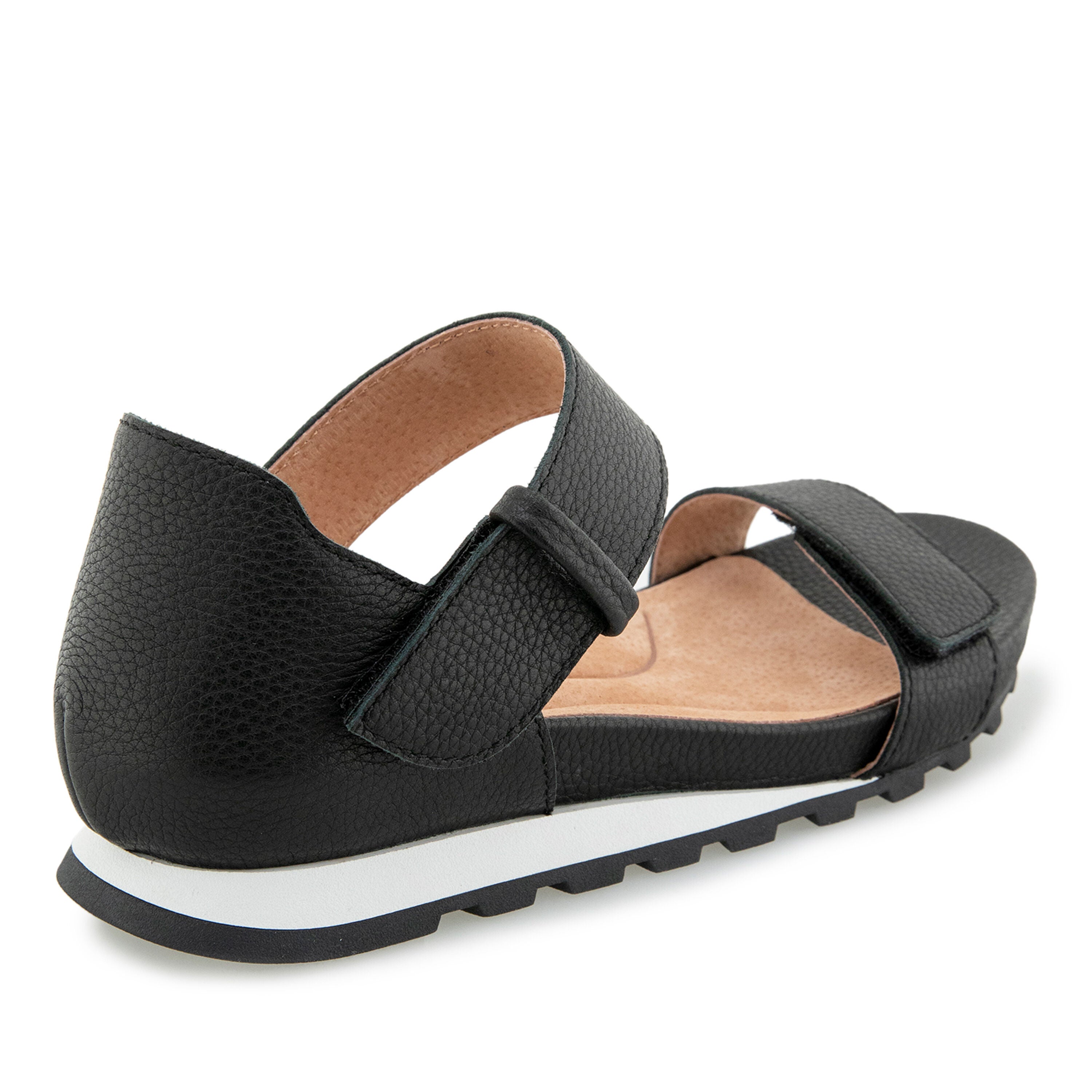 Linda Casual Wedge Sandal, BLACK, on-hover image number 1