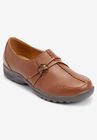 The Natalia Slip-On Flat, BROWN, hi-res image number null