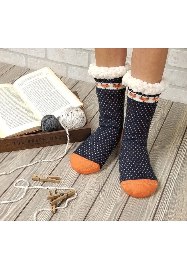 Fox Slipper Socks, , alternate image number null