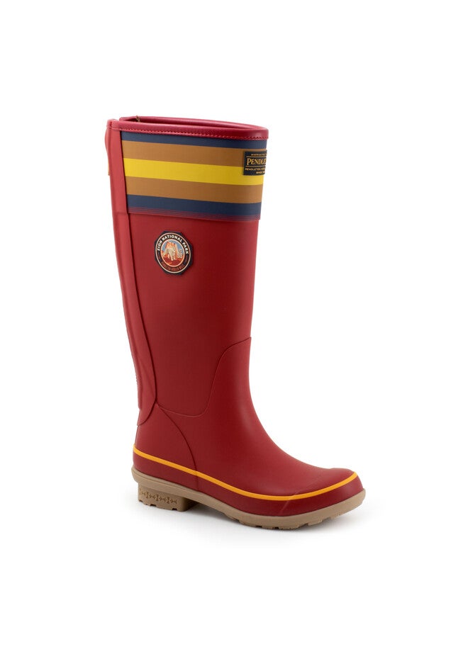 Zion Np Tall Rain Weather Boot, RED, hi-res image number null