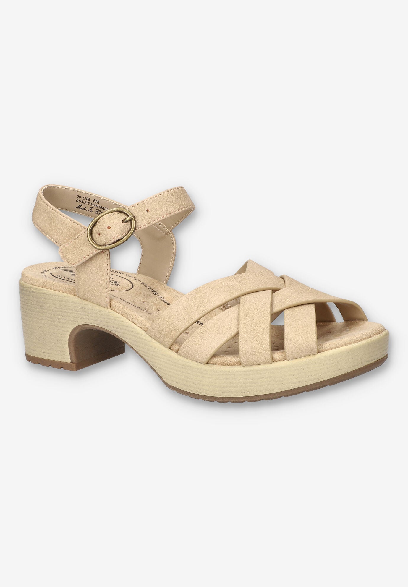 Miyah Slip-Resistant Sandal, BONE, hi-res image number 0