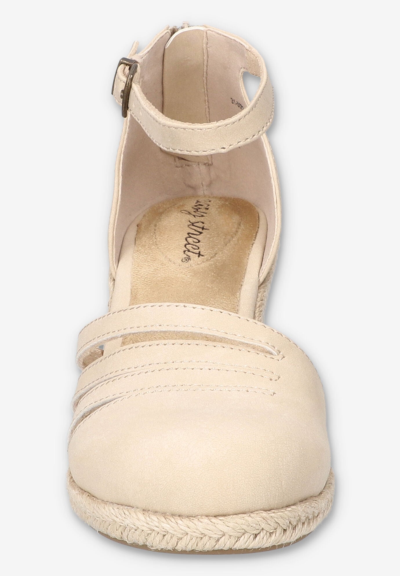 Daytona Espadrille Wedge, BONE, on-hover image number 1