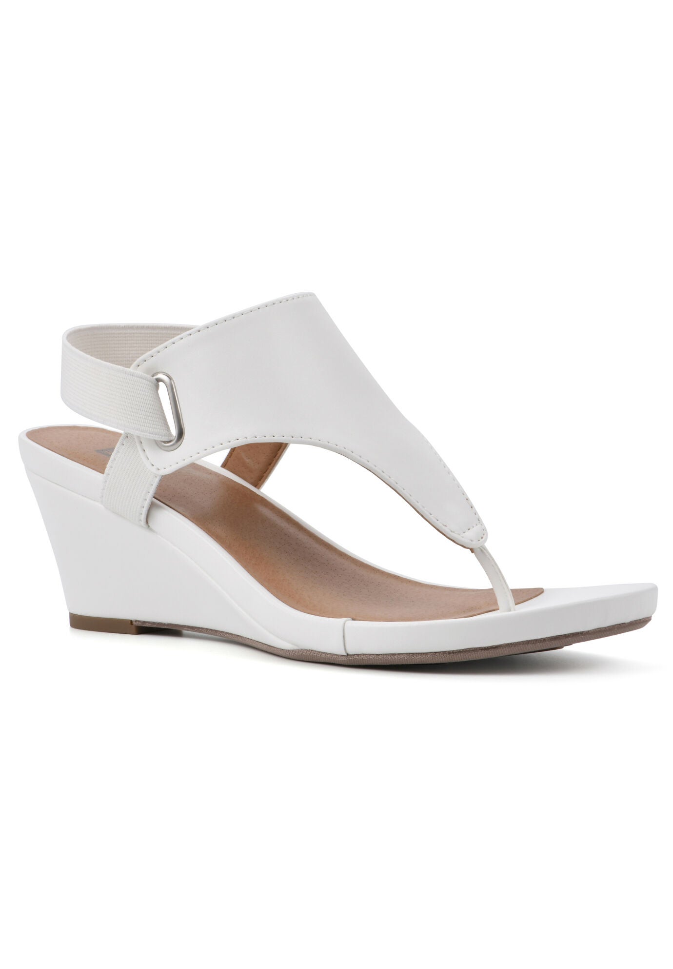 All Dres Dressy Sandal, WHITE SMOOTH, hi-res image number 0