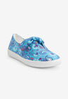 The Anzani Slip On Sneaker, PRETTY TURQUOISE PAISLEY, hi-res image number null