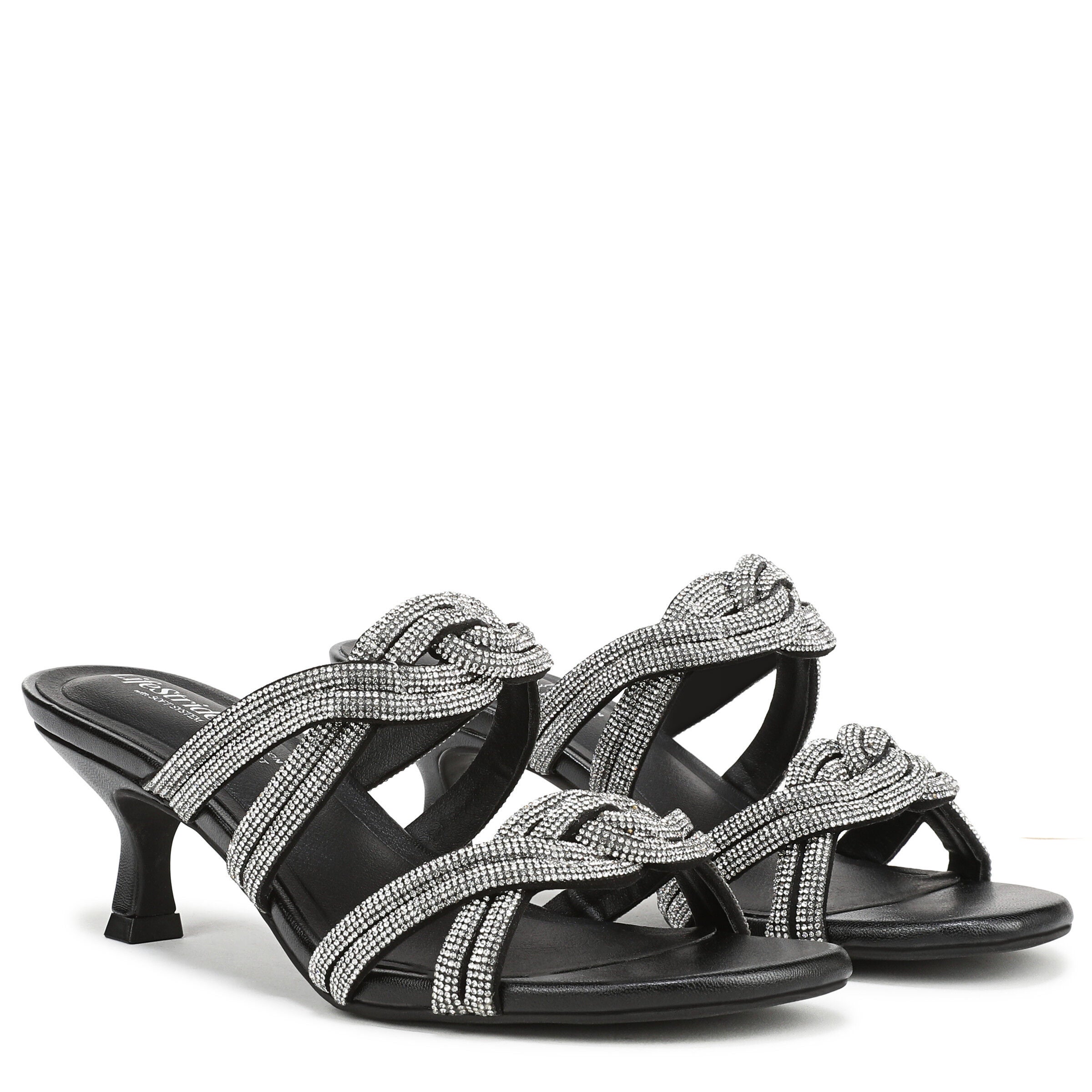 Night Out Dress Sandal, BLACK, alternate image number 2