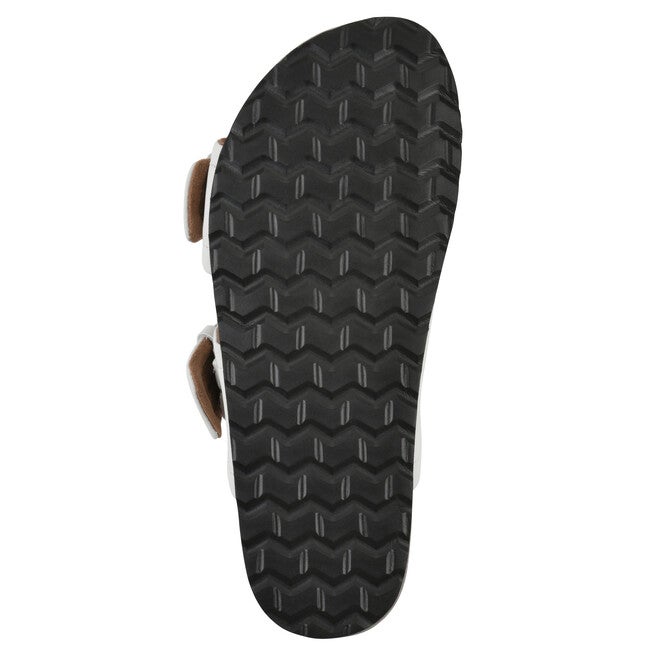 Griffon Footbeds Sandal, WHITE LEATHER, alternate image number null