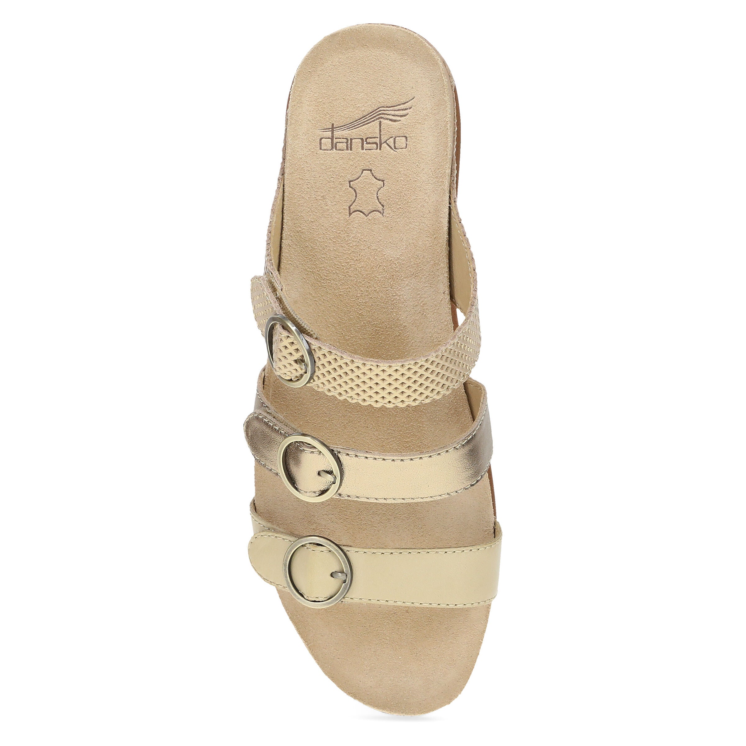 Campbell Gold Sandal, GOLD, alternate image number 5