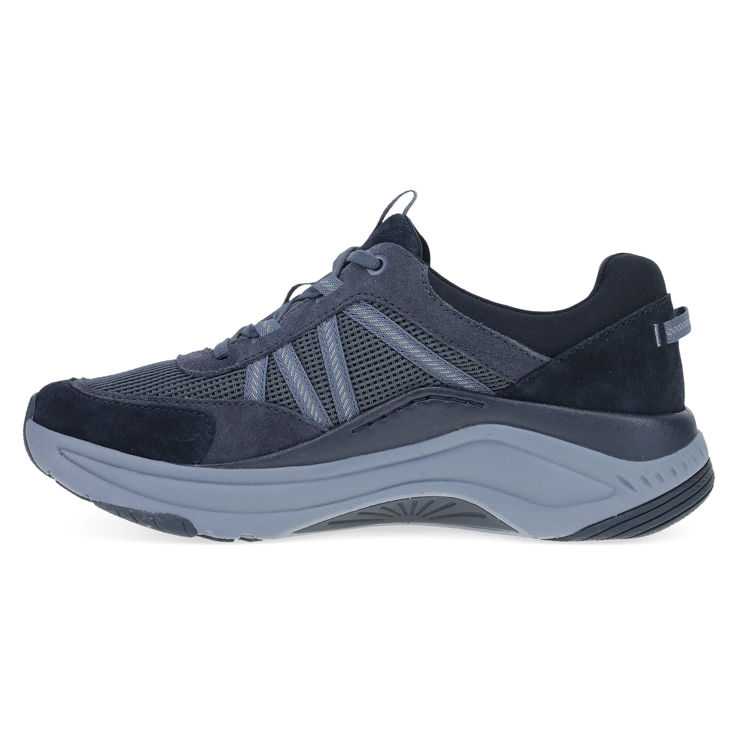 Poppy Laceup Sneaker, NAVY, alternate image number 6