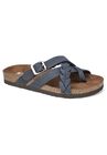Harrington Leather Sandal , NAVY LEATHER, hi-res image number null