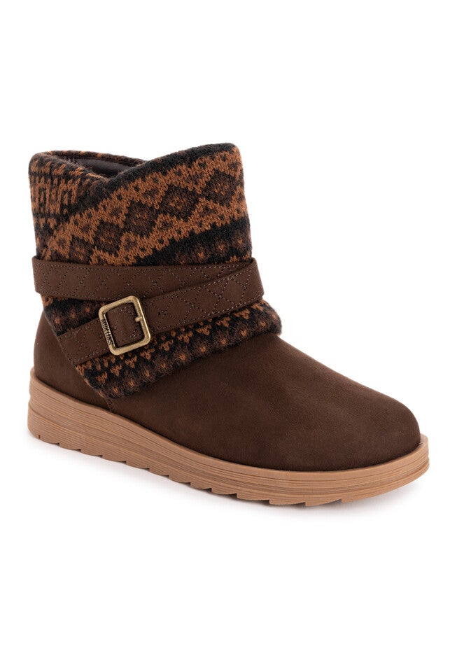 Natalie Naomi Bootie, DARK BROWN, hi-res image number 0
