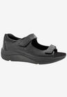 Shasta Sandal, BLACK LEATHER, hi-res image number null