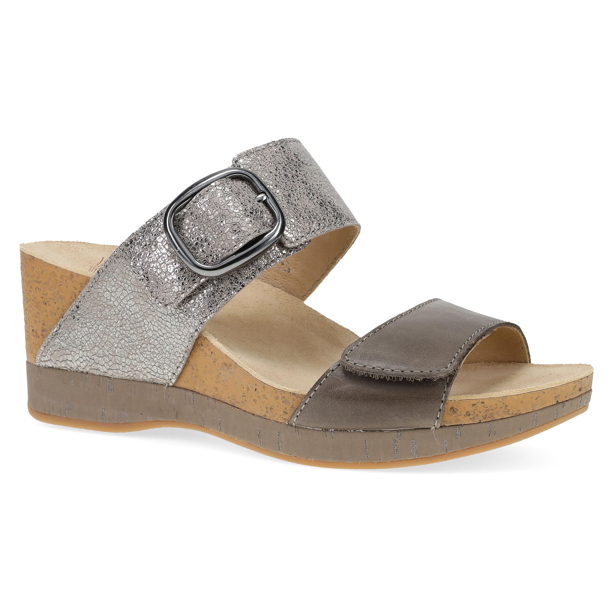 Shannon Pewter Taupe Sandal, PEWTER TAUPE, hi-res image number 0
