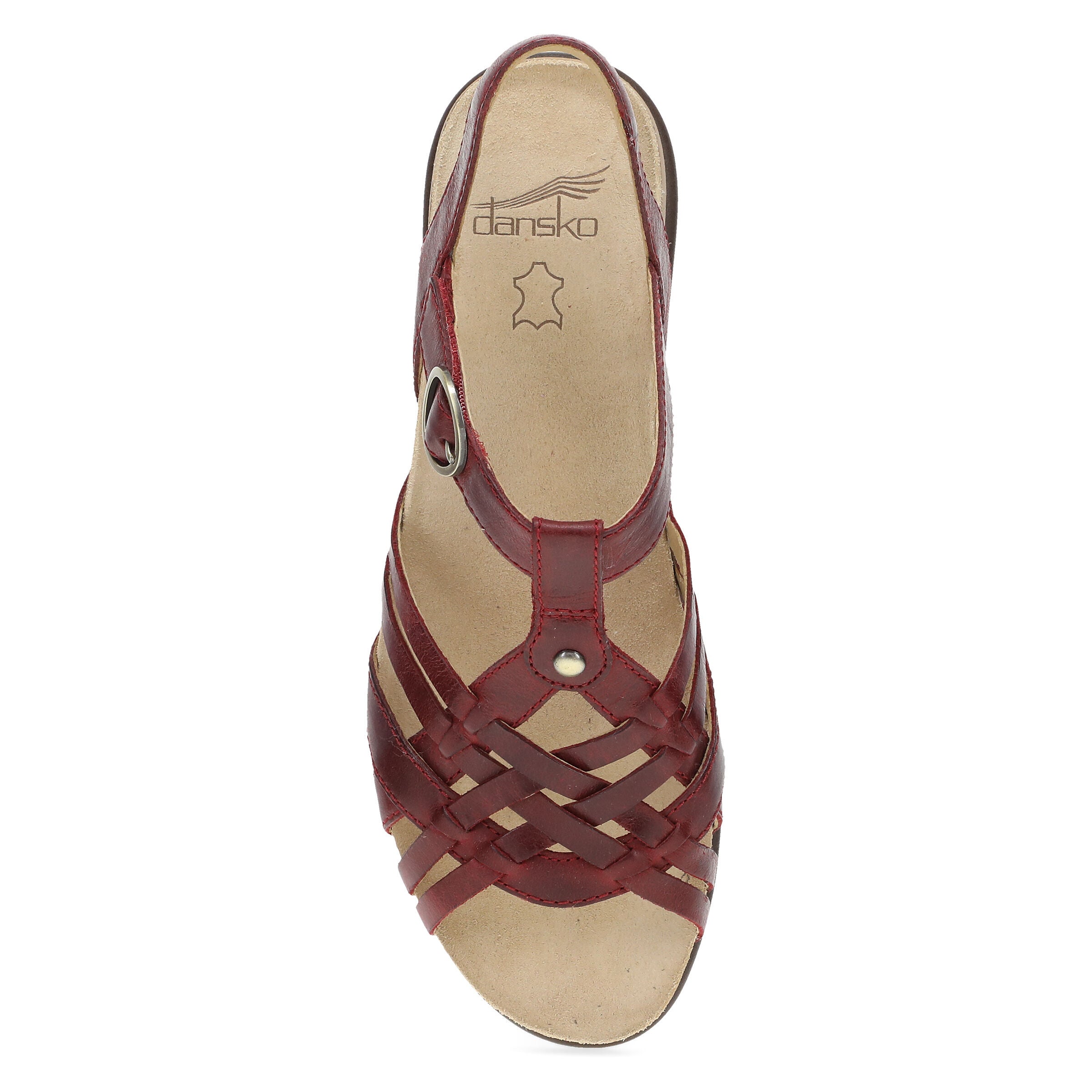 Christa Plum Sandal, PLUM, alternate image number 5