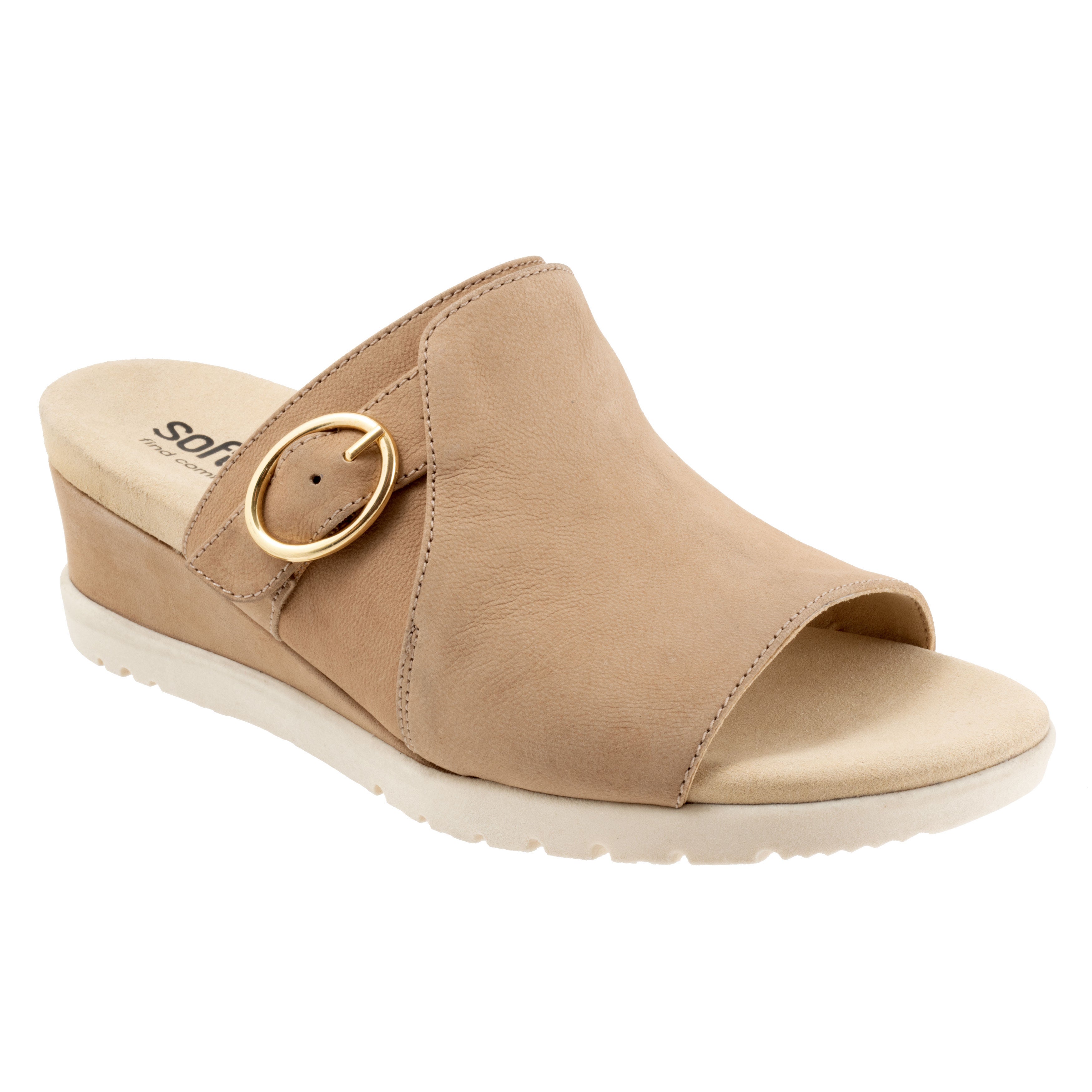 Newberry Sandal, BEIGE NUBUCK, hi-res image number 0