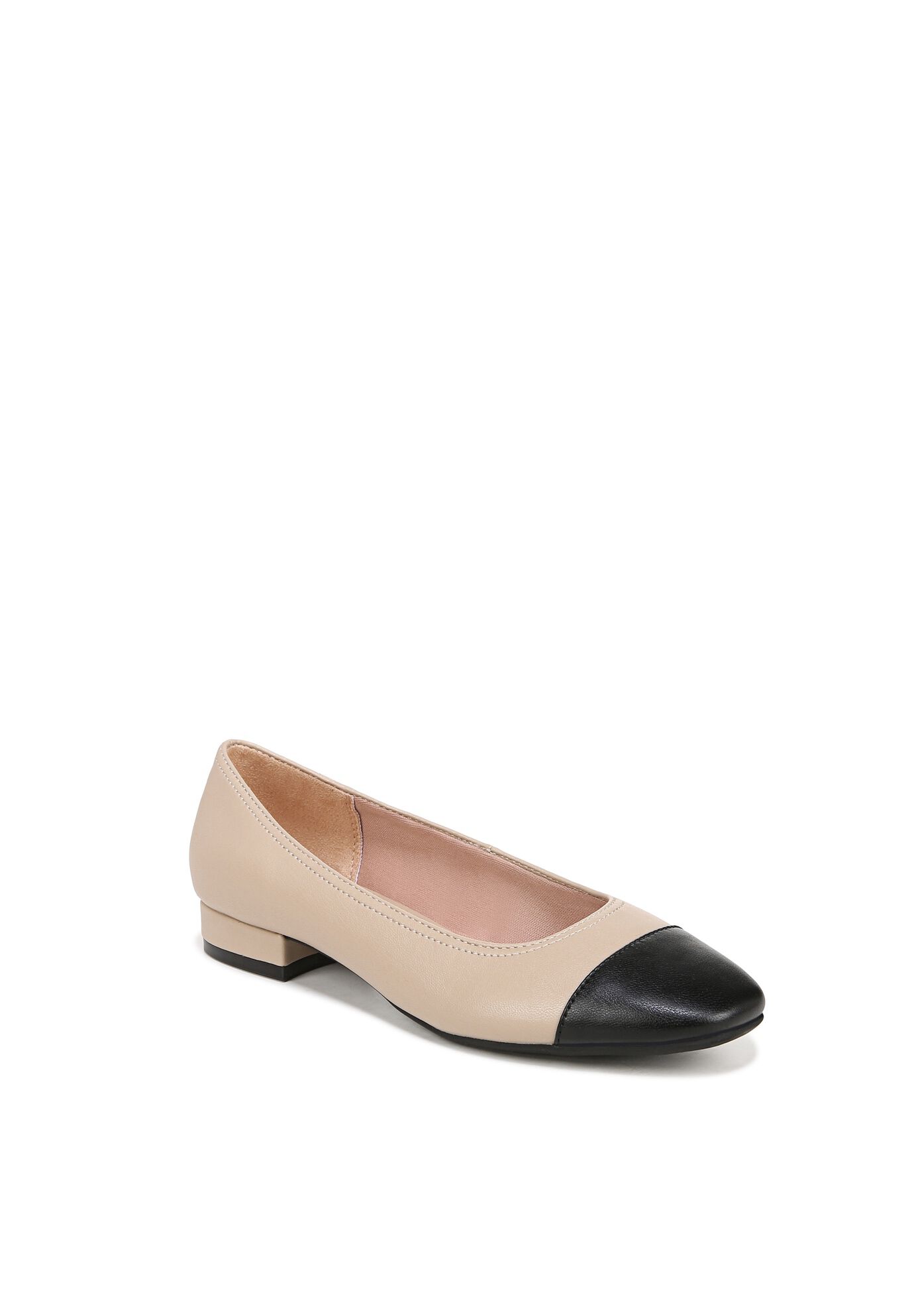 Cameo 3 Flat, BLACK TAUPE LEATHER, hi-res image number 0