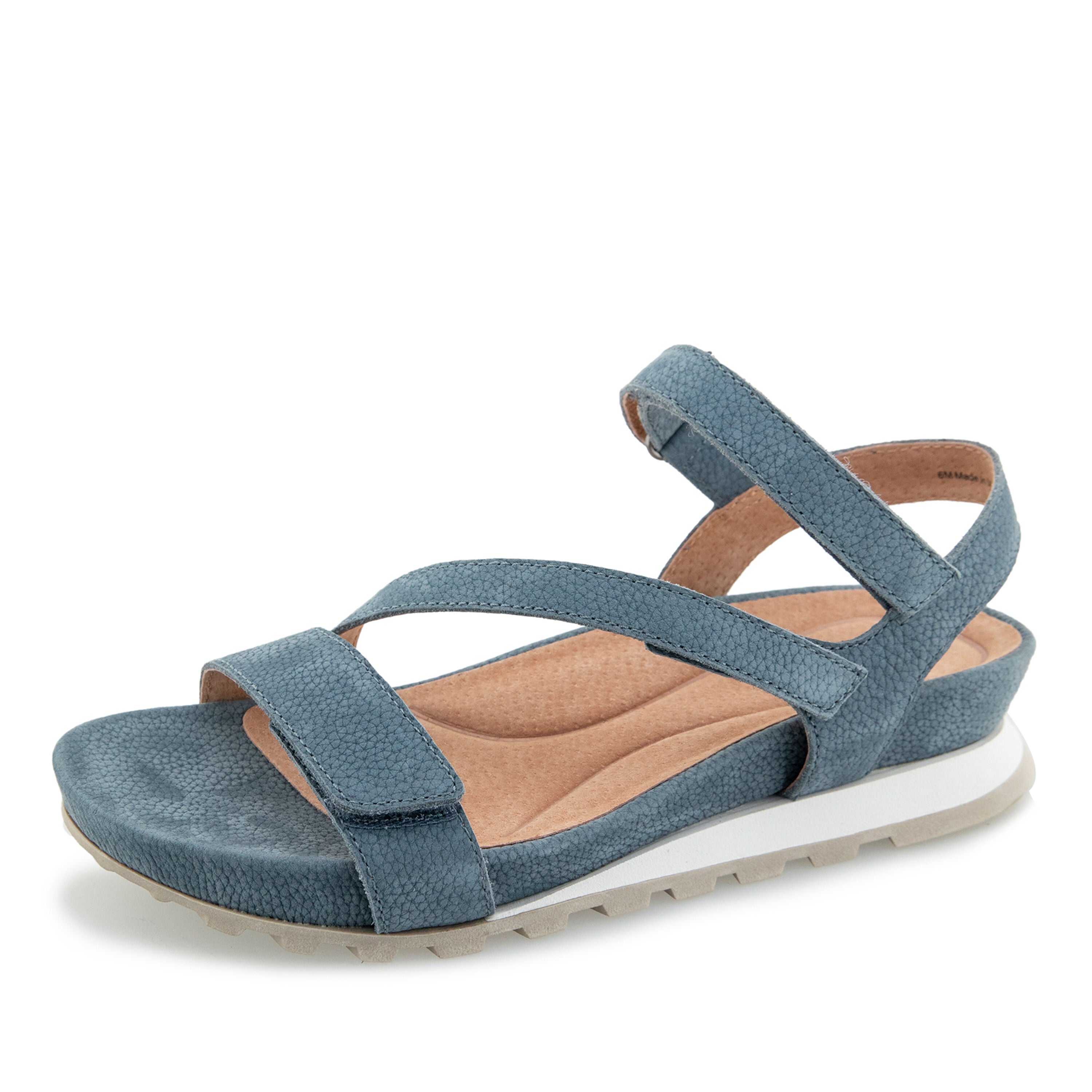 Liza Casual Wedge Sandal, DENIM, alternate image number 6